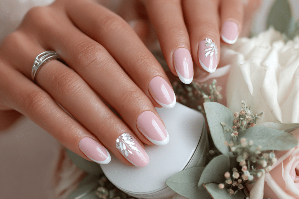 30 Chic Summer Wedding Nails for Brides & Bridesmaids