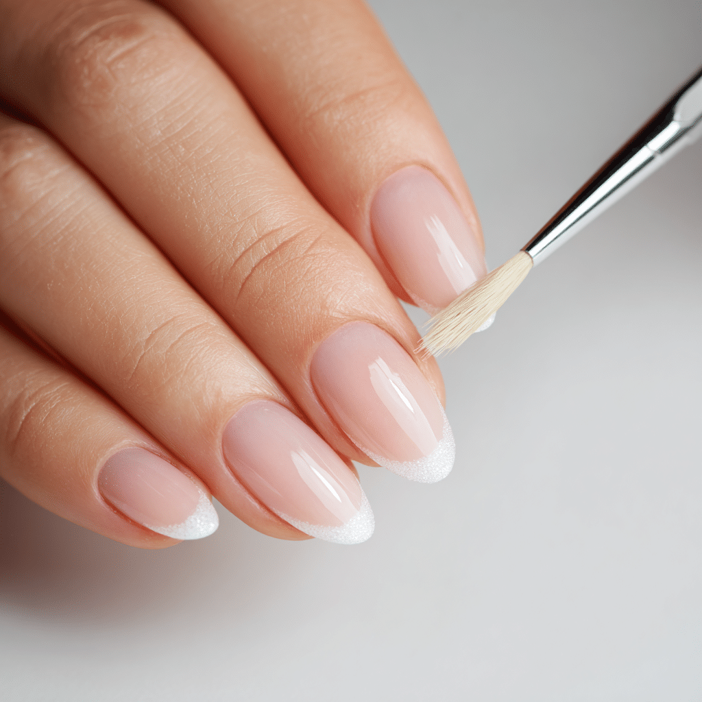 File and Shape: If necessary, file the edges to ensure a smooth transition between your natural nail and the press on nail.