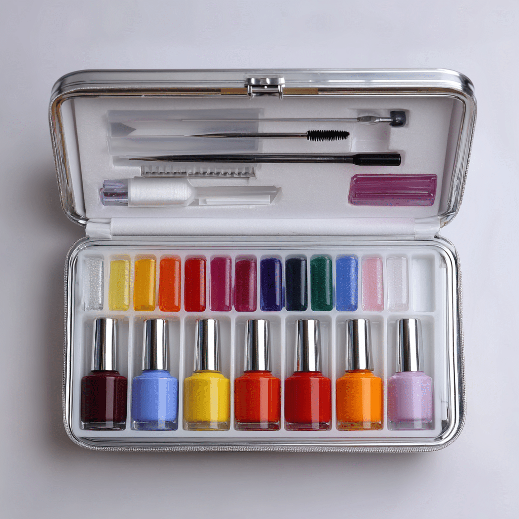 Gel nail kit Base coat and top coat Gel polis
