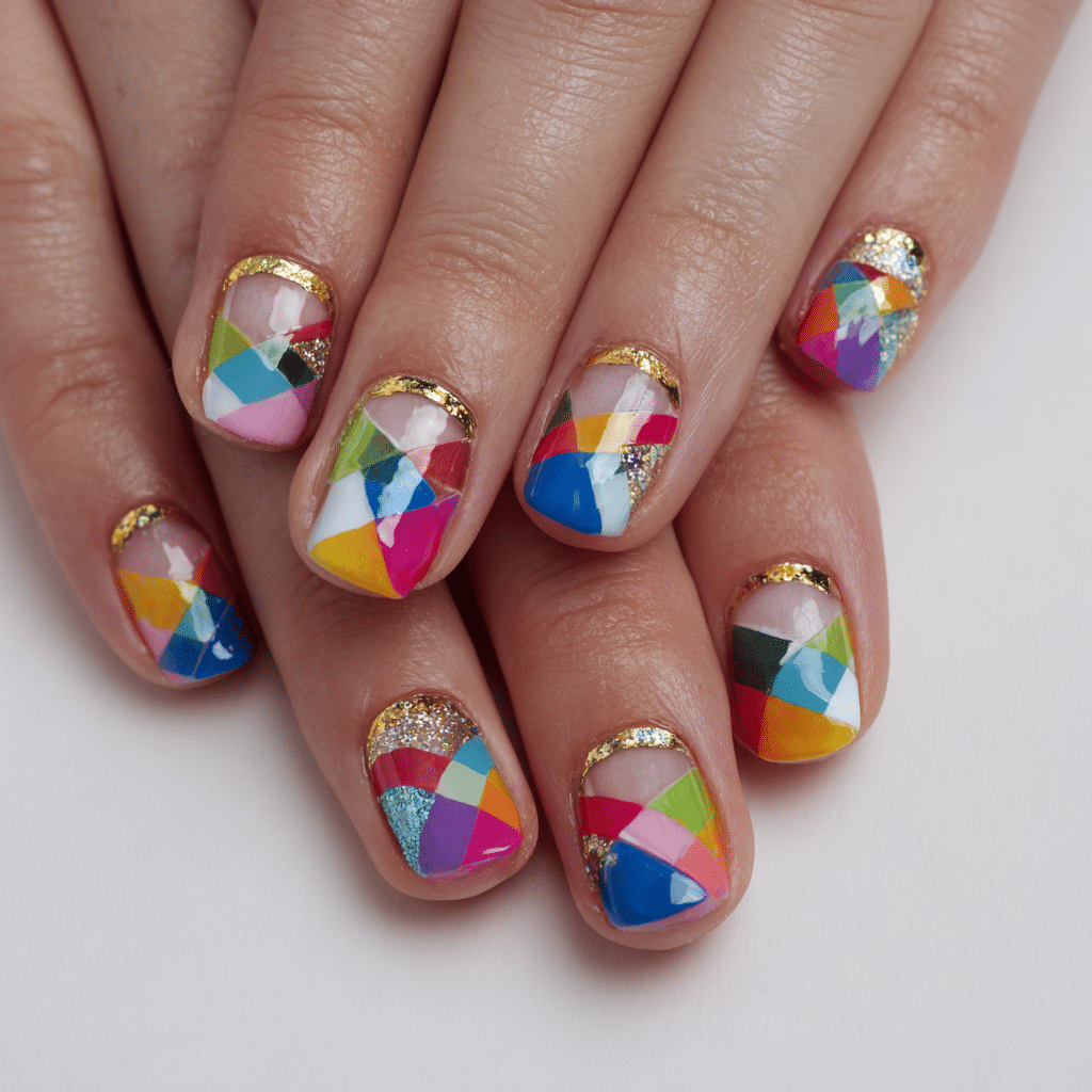 Geometric Designs Nails