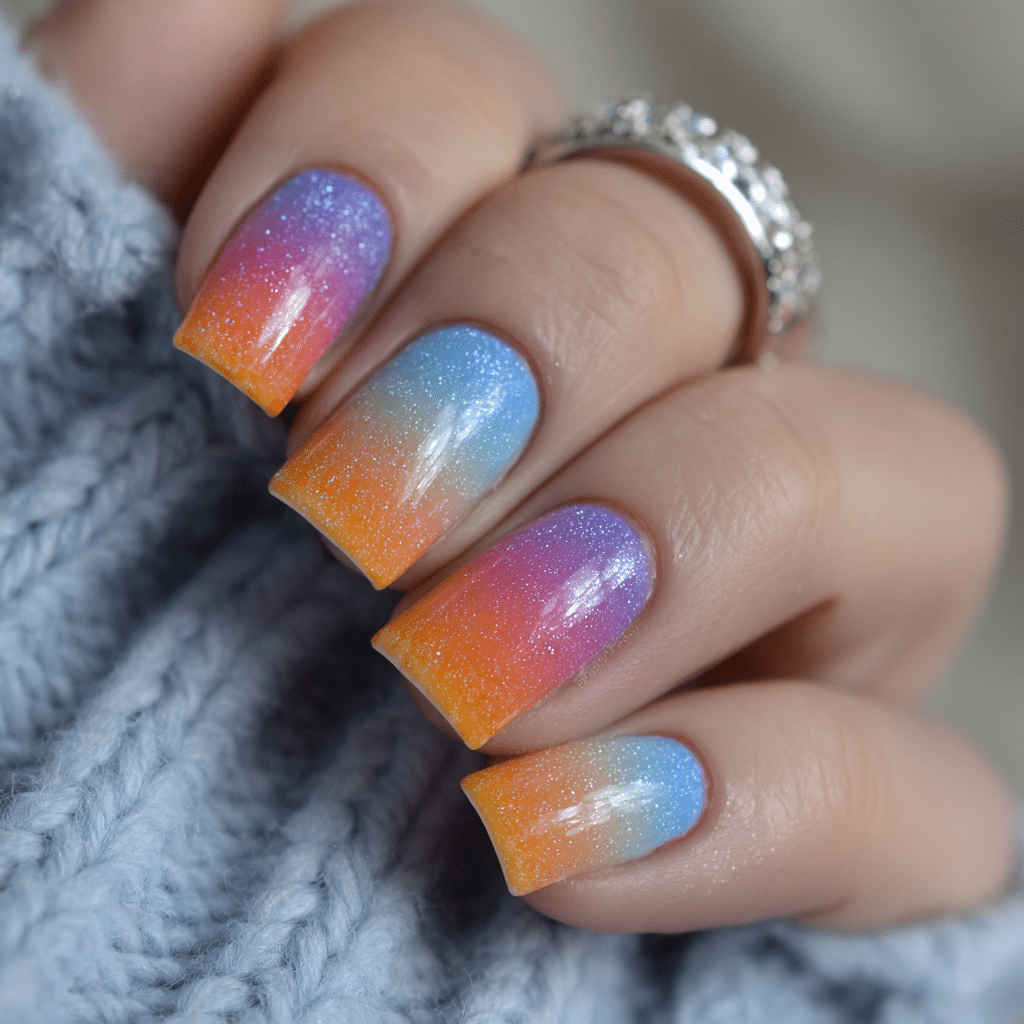 Ombre Bliss Nails