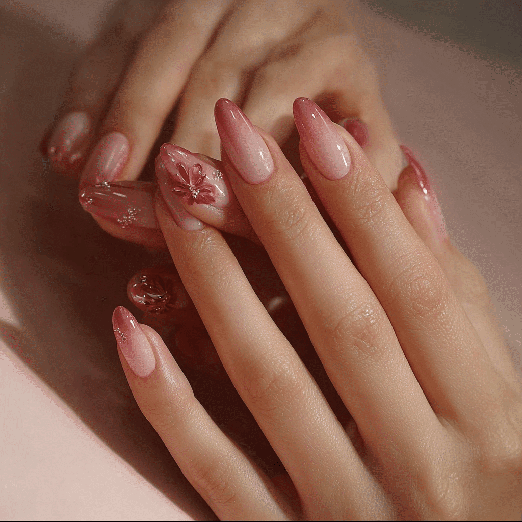 Almond-Shaped Nails