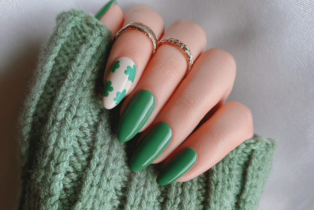 Green Almond Nail