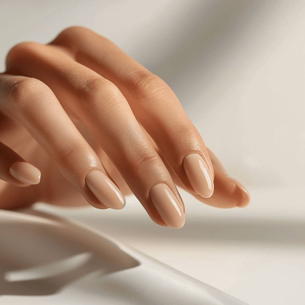 Finished gel nails