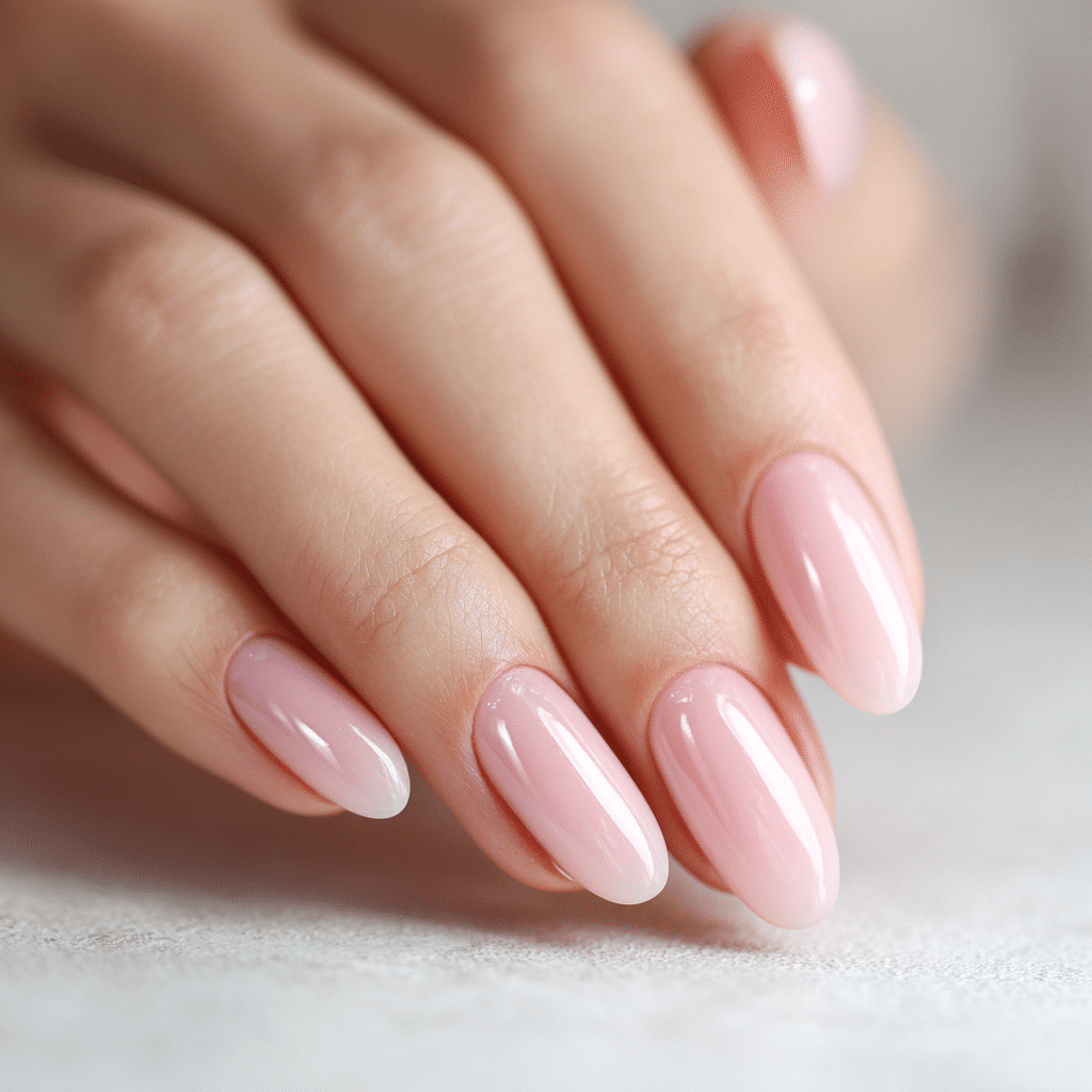 Step-by-step guide to applying gel base coat with UV lamp